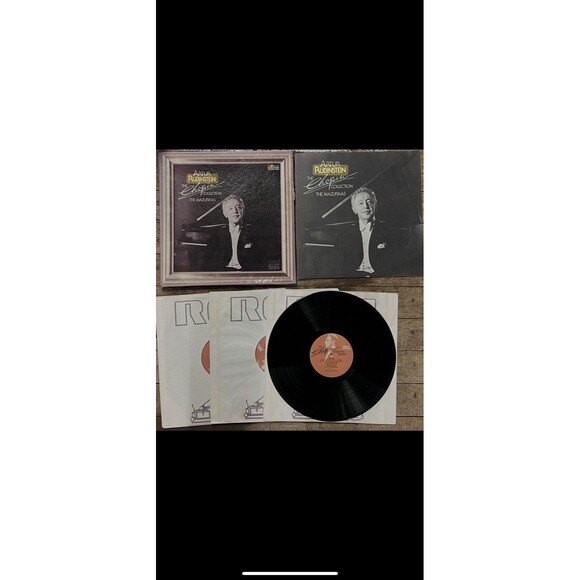 ARTUR RUBINSTEIN The Chopin Collection Mazurkas LP Red Seal